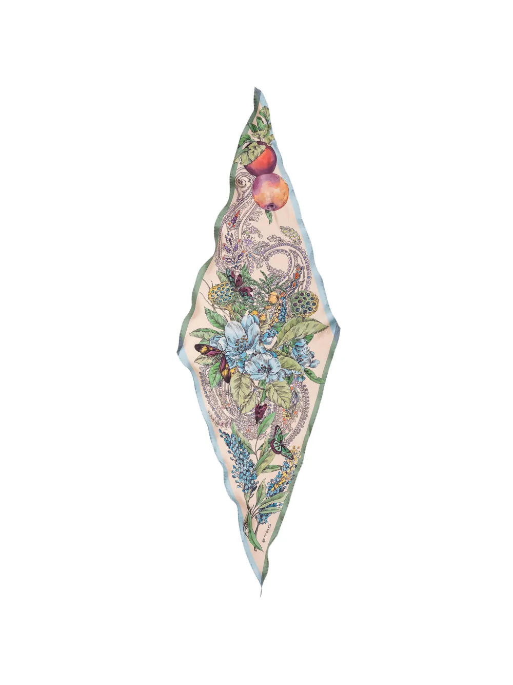 ETRO floral-print scarves - Toni neutri
