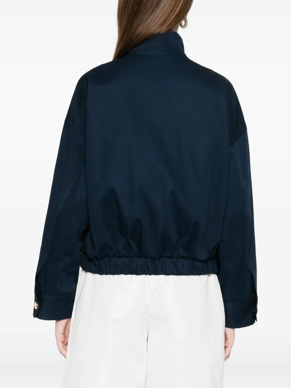Maje Bomberjack met knopen Blauw