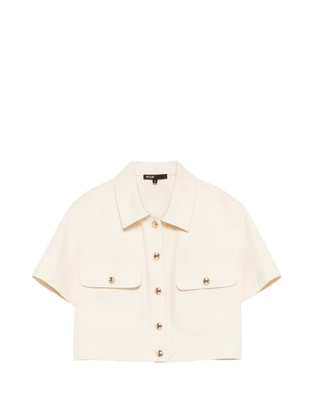 Maje Camicia con taschino - Toni neutri