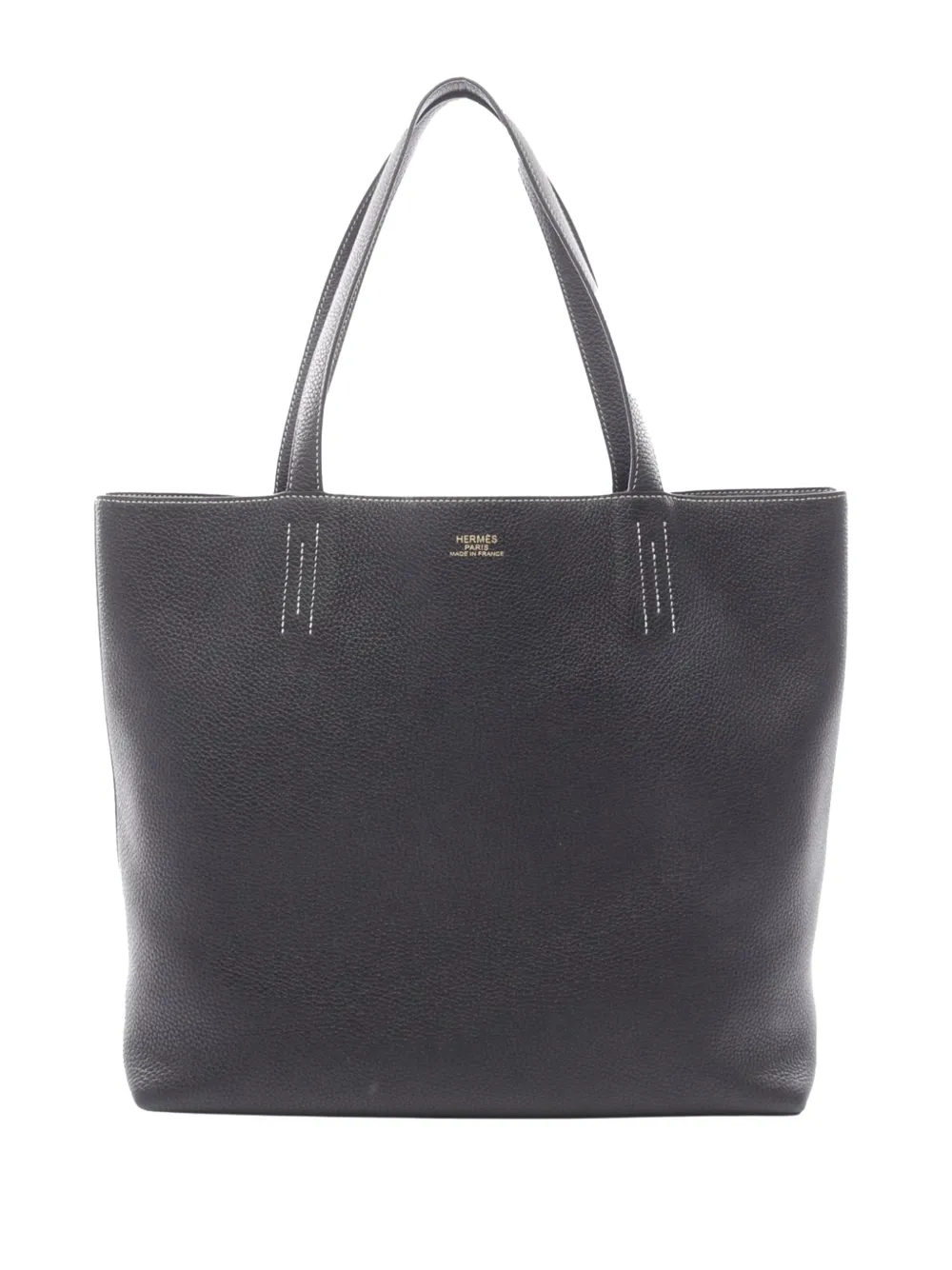 Hermès Pre-Owned 2020 Clemence Double Sens 45 tote bag | Black | Image 1