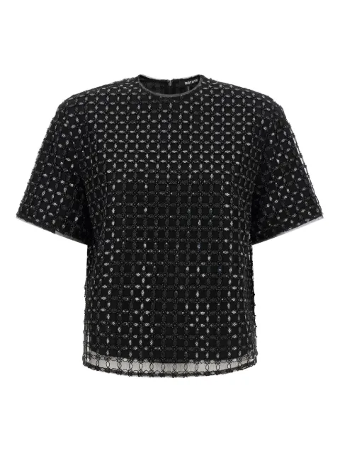 ROTATE BIRGER CHRISTENSEN sequin-embroidered T-shirt