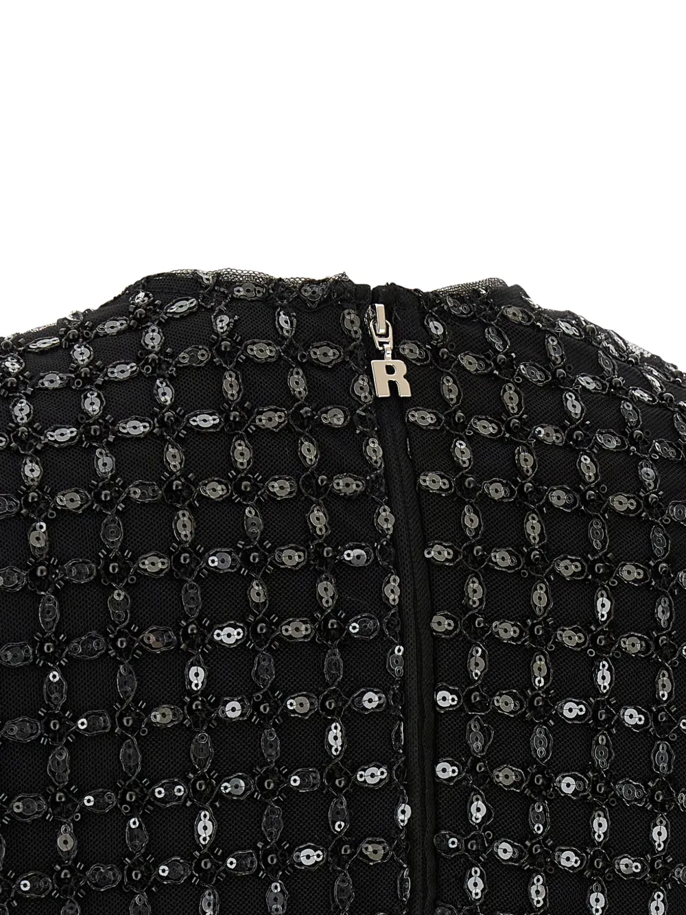 Sequin-Embroidered T-Shirt