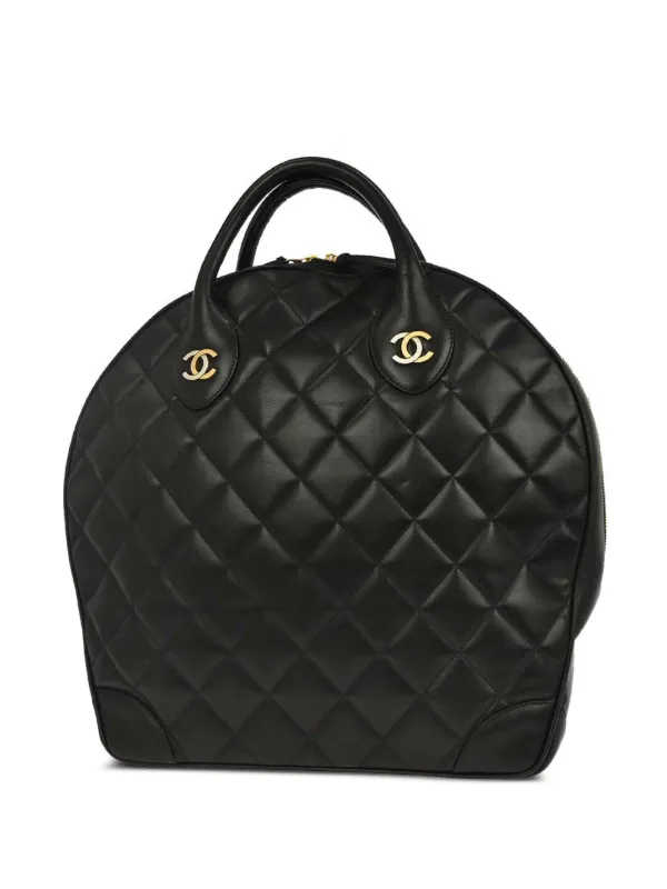 CHANEL Pre-Owned 1998 キルティング ハンドバッグ | ブラック 
