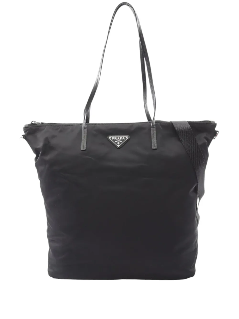 Prada Pre-Owned 2013-2025 Tessuto tote bag | Black | Image 1