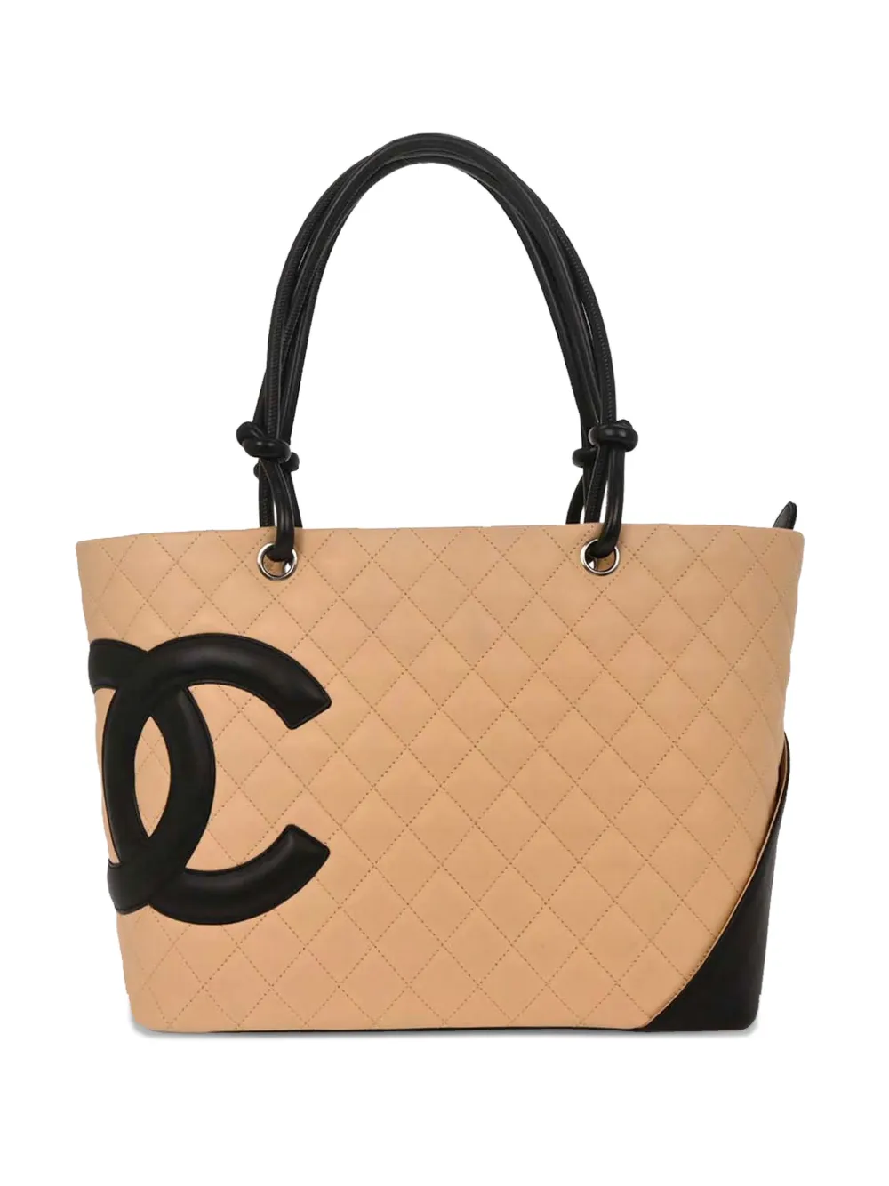 CHANEL Pre-Owned 2005 large cambon ligne totebag - Toni neutri