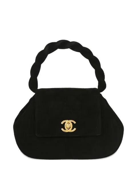 CHANEL Pre-Owned 1996-1997 black tote bag