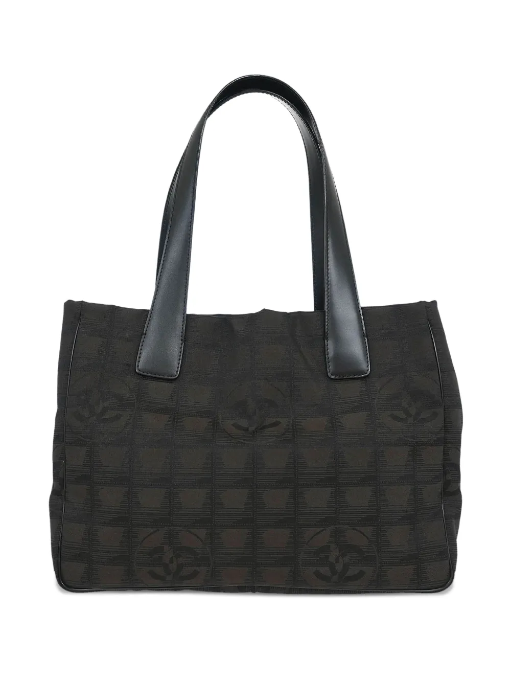 CHANEL Pre-Owned Borsa tote Travel Line 2005 - Marrone