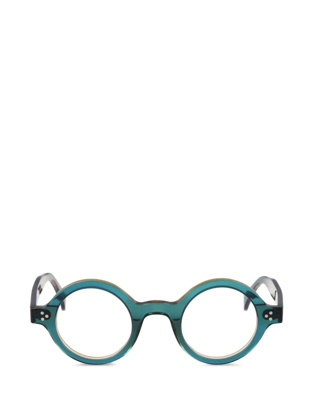 Kador Arkistar round-frame glasses - Blu