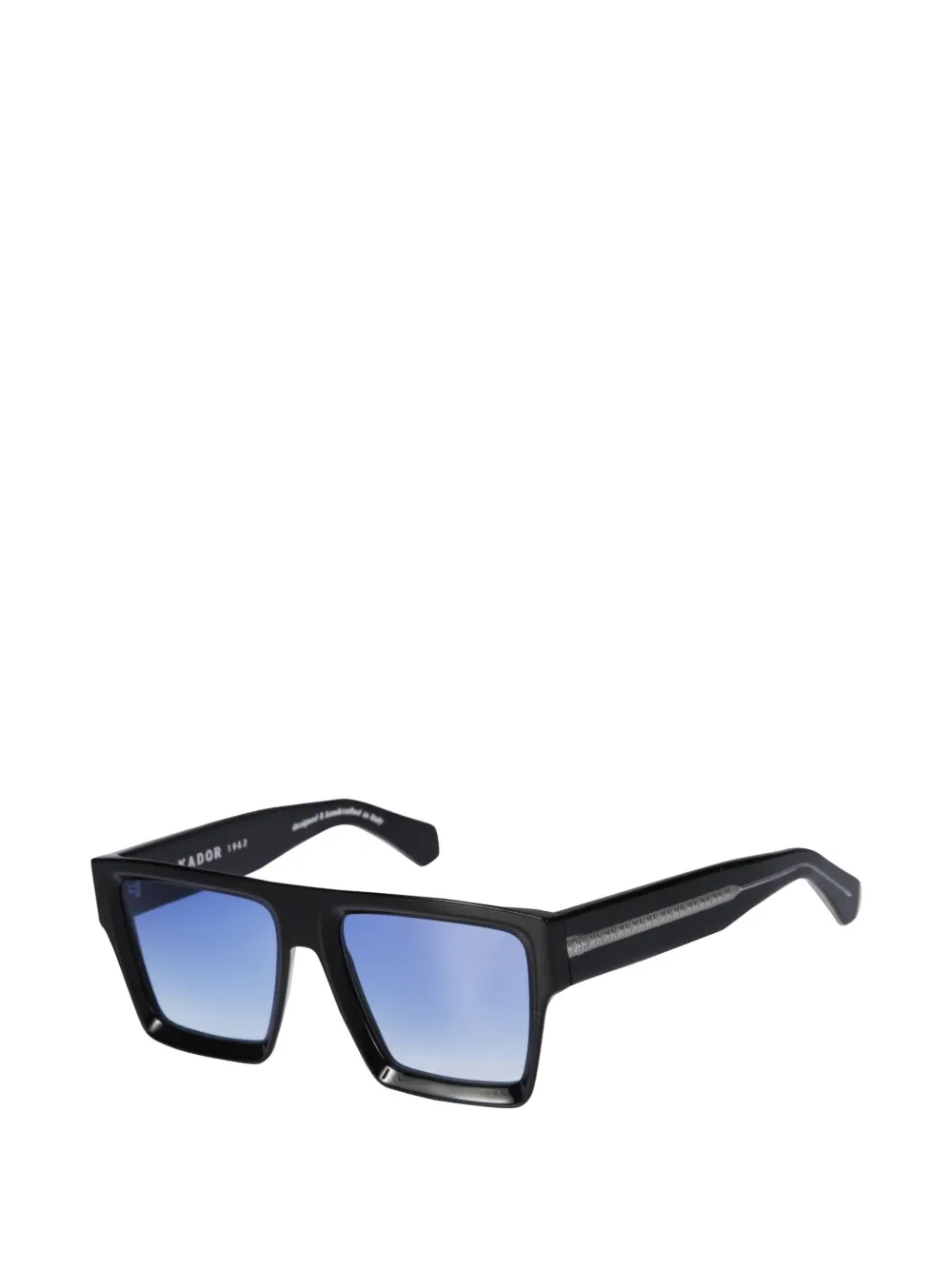 Kador Bandit square frame sunglasses - Zwart
