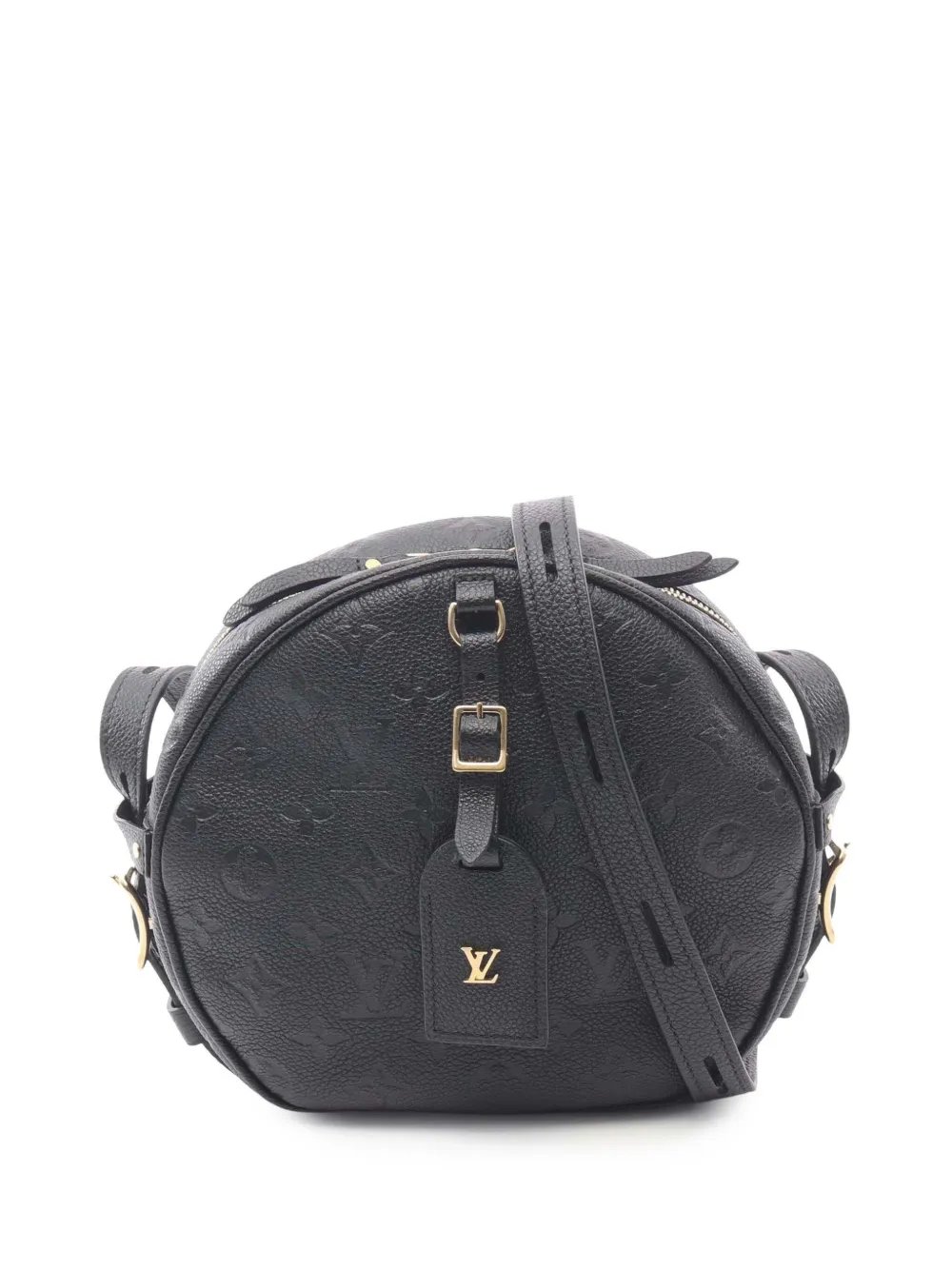 Louis Vuitton Pre-Owned 2020 Monogram Empreinte Boite Chapeau Souple MM crossbody bag - Black