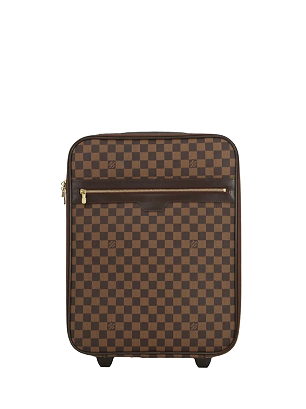 Louis Vuitton Pre-Owned 2009 Damier Ebene Pegase 45 travel bag - Marrone