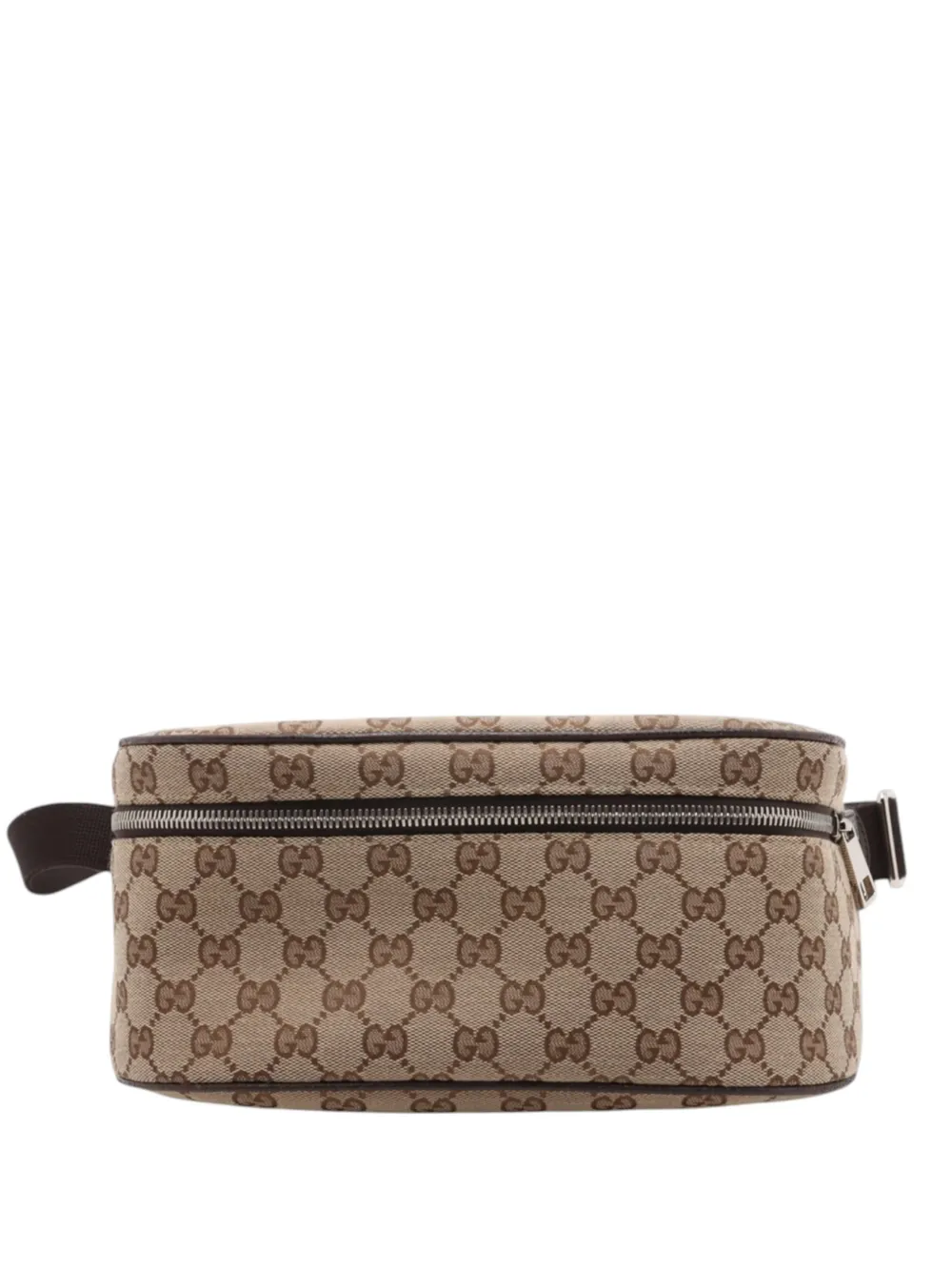 Gucci Pre-Owned 2016-2025 GG Canvas Waist Pouch belt bag - Marrone