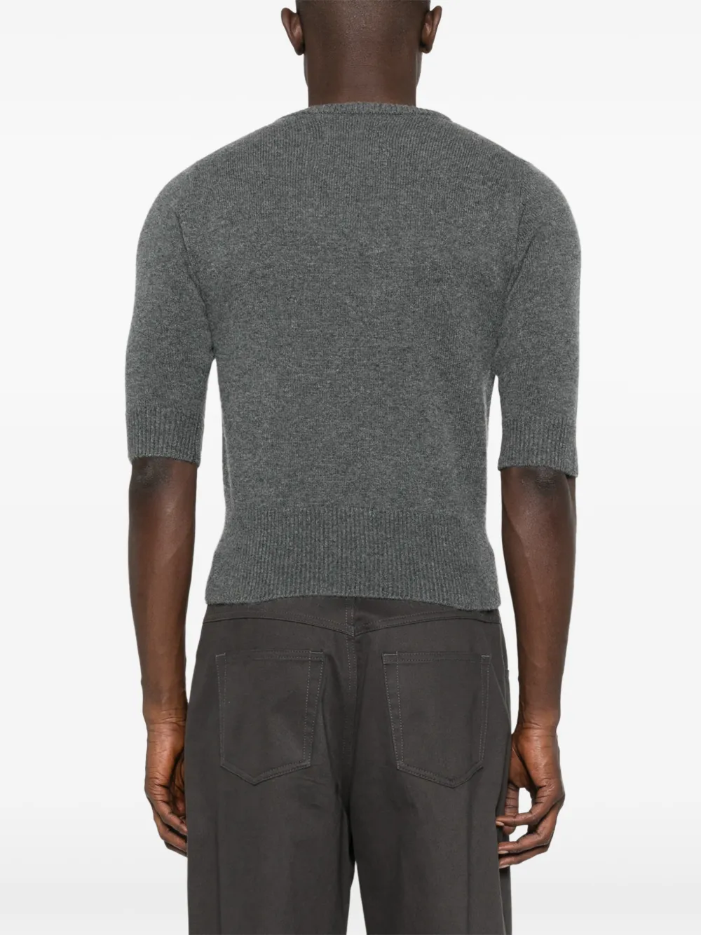 extreme cashmere Kasjmier top Grijs