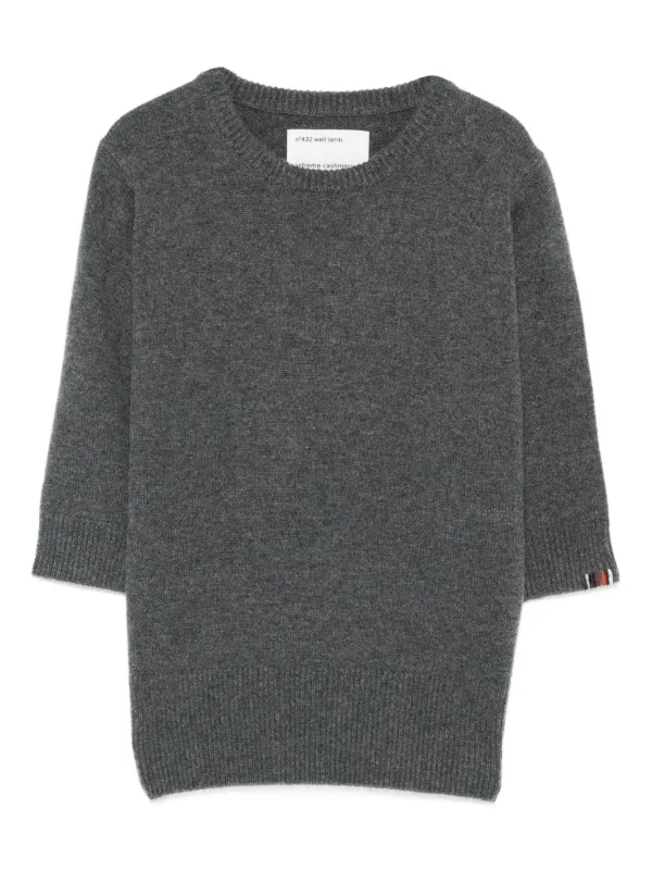 Extreme Cashmere Cashmere Top | Grey | FARFETCH ZA