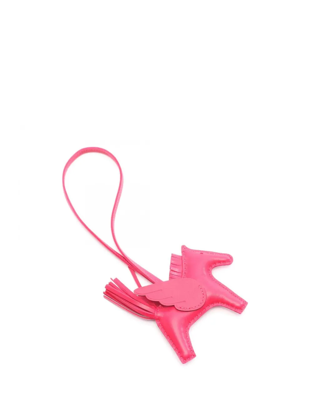 Hermès Pre-Owned 2023 Milo Lambskin and Swift Grigri Rodeo Pegase Bag Charm PM | Image 2