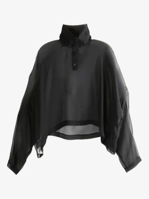 Rick Owens Jumbo Tabard sheer blouse 