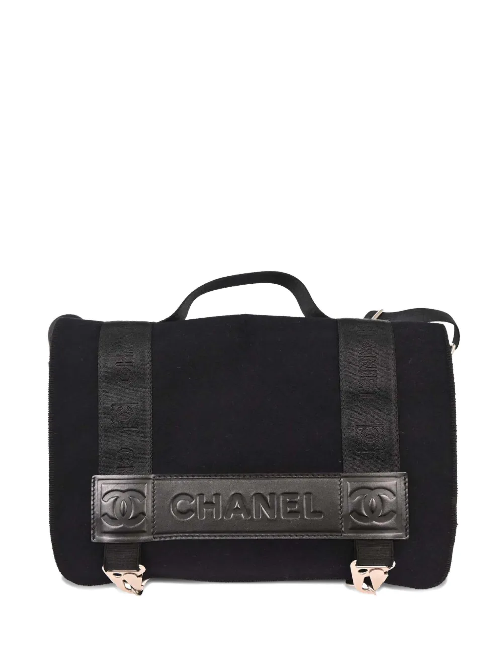 CHANEL Pre-Owned Borsa a spalla Sport Line 2005 - Nero