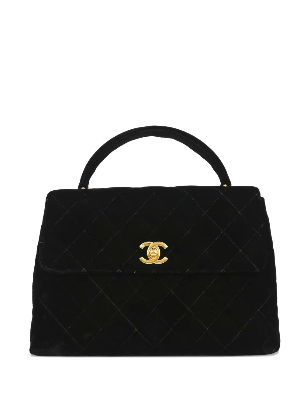 CHANEL Pre-Owned Borsa tote Kelly trapuntata 1997 - Nero