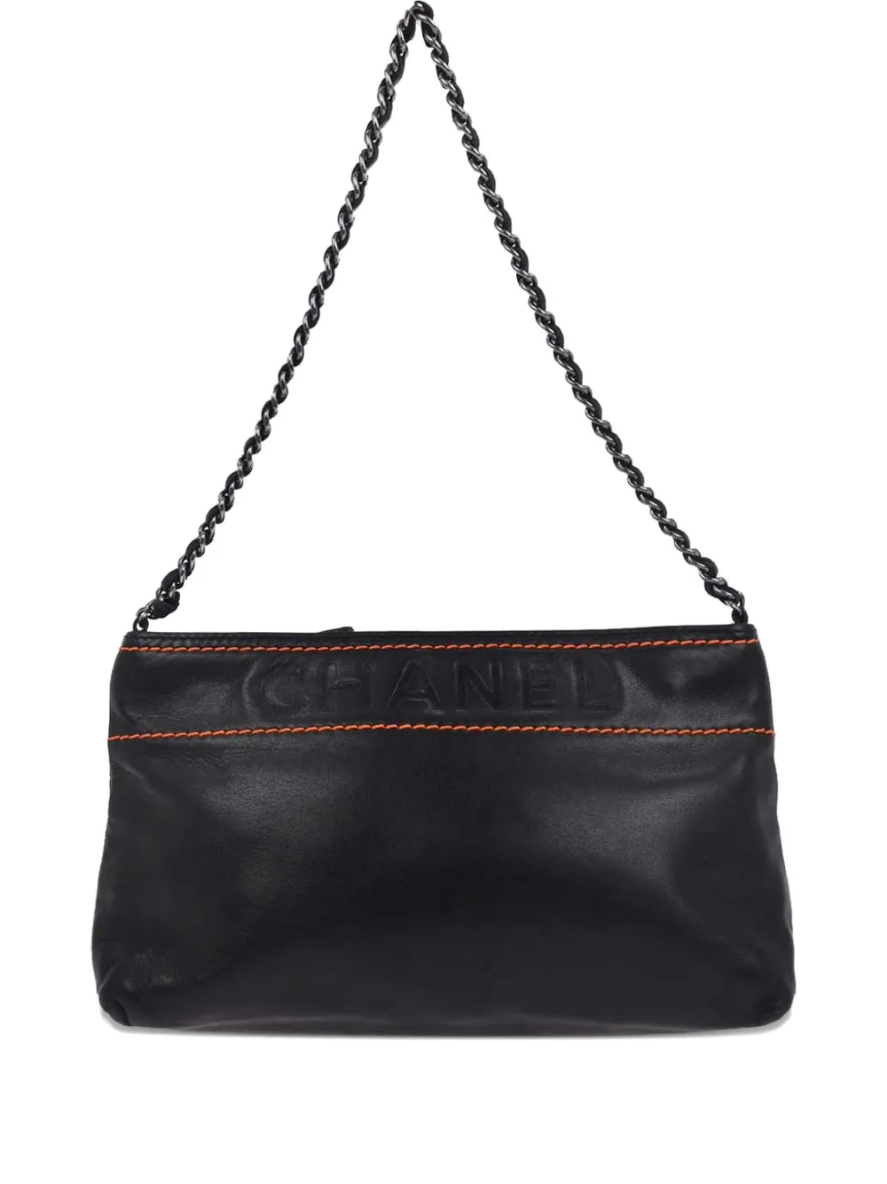 CHANEL Pre-Owned Borsa tote in pelle di agnello 2005 - Nero