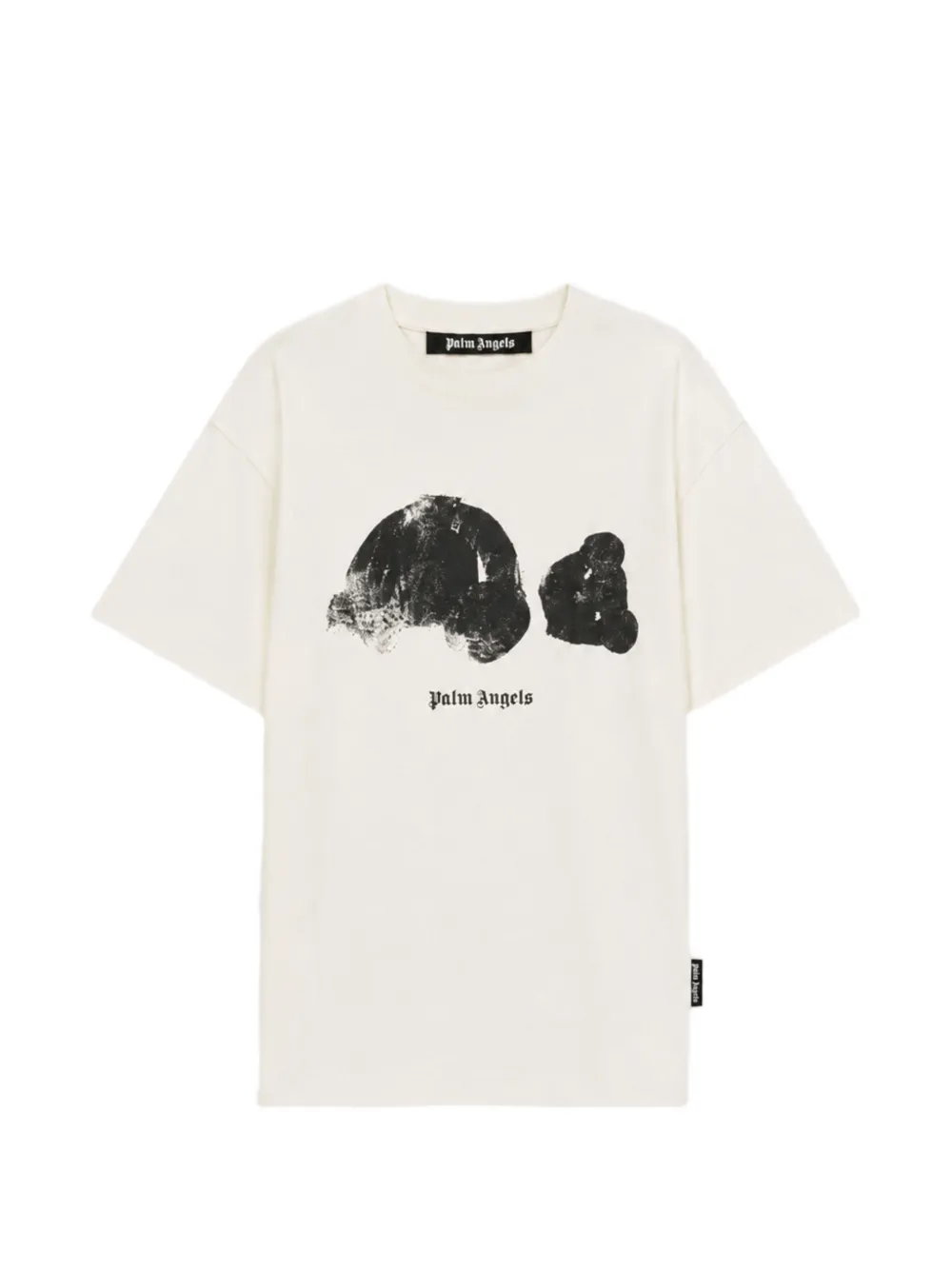 Palm Angels T-shirt met beerprint Beige