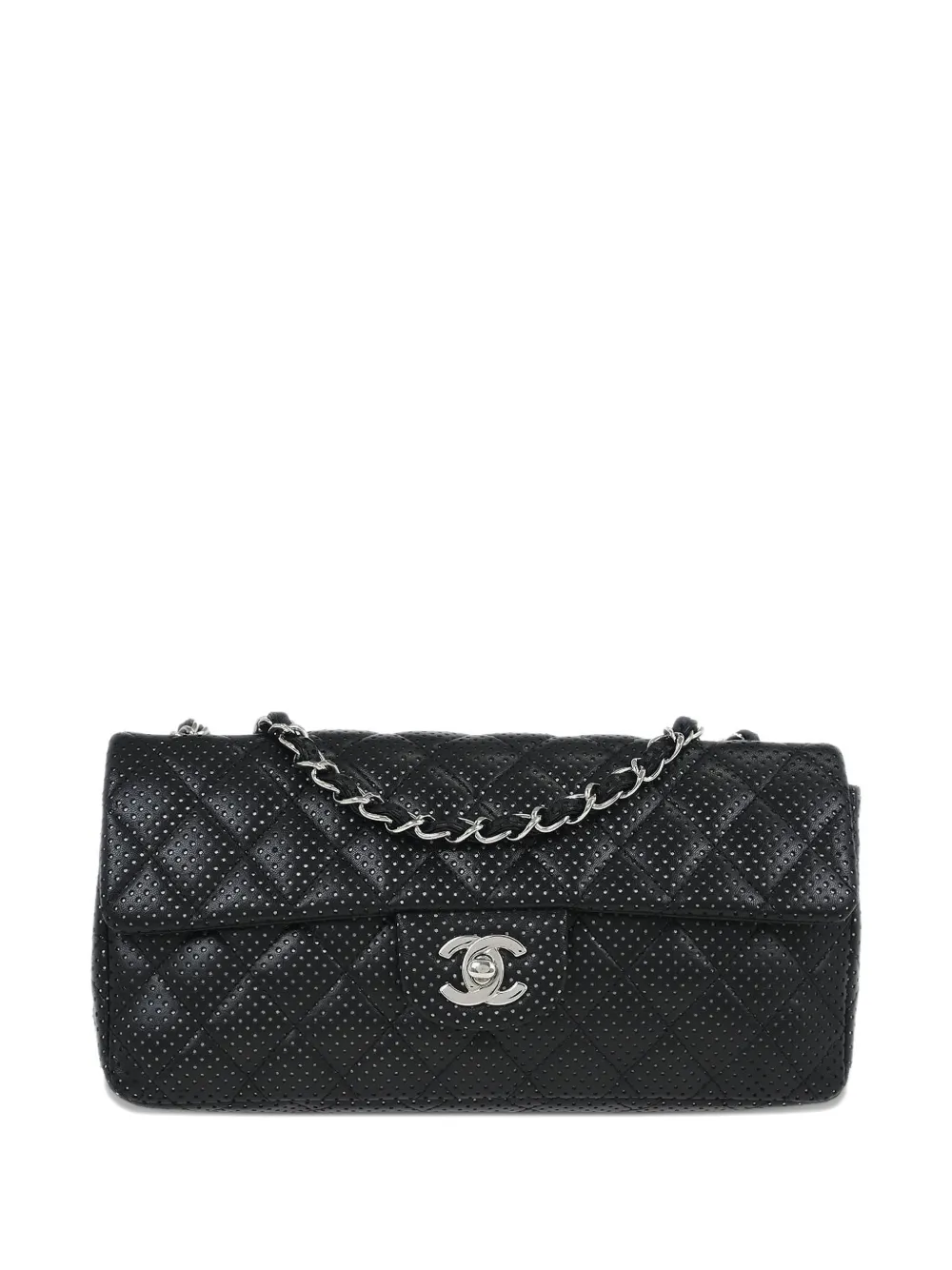CHANEL Pre-Owned Borsa a spalla East West 2006-2008 - Nero