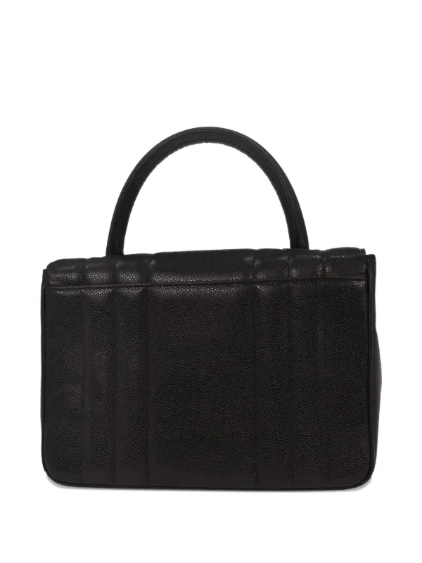 CHANEL Pre-Owned 1995 キルティング ハンドバッグ | ブラック