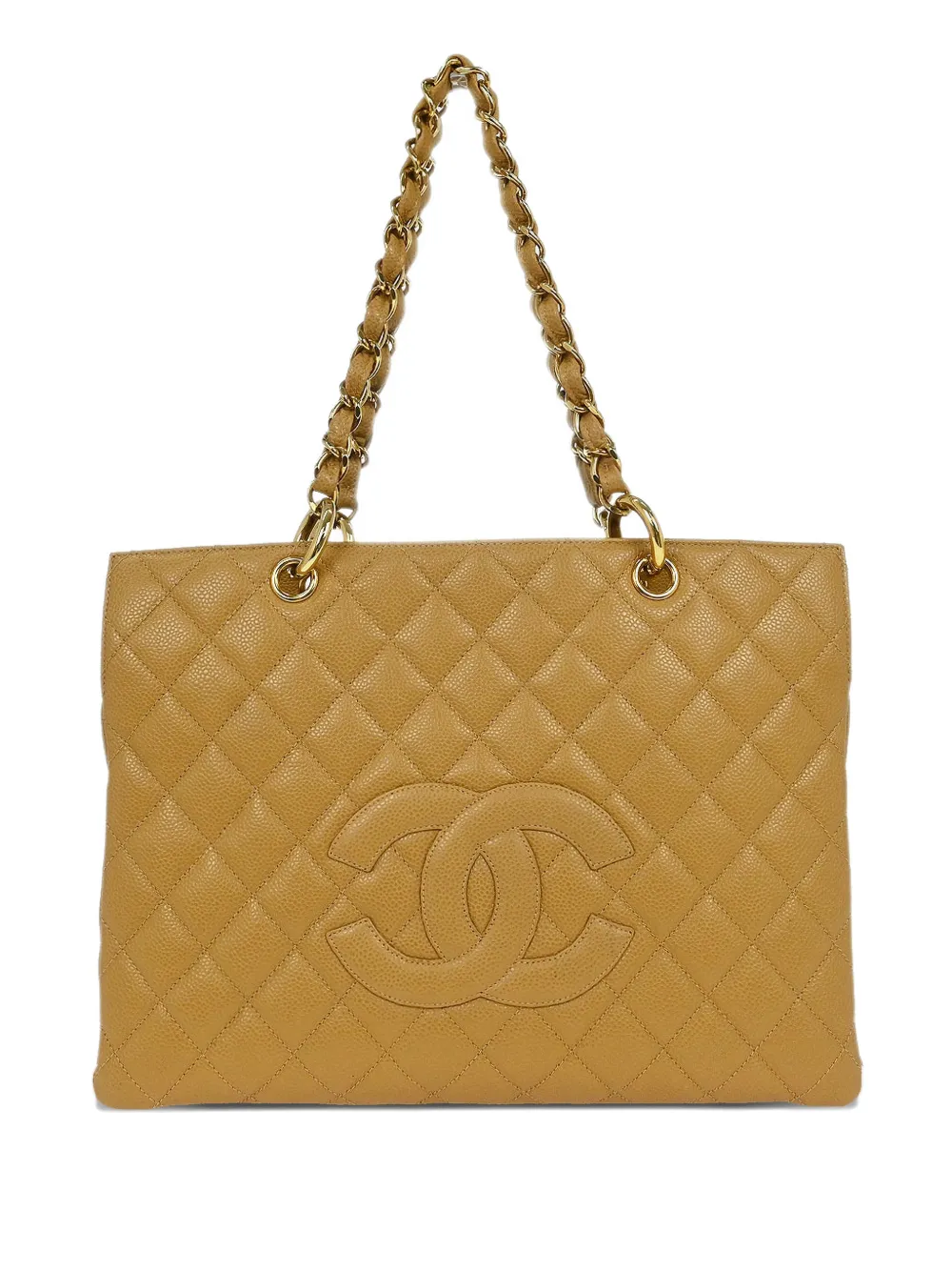 CHANEL Pre-Owned Borsa tote trapuntata 2002 - Toni neutri