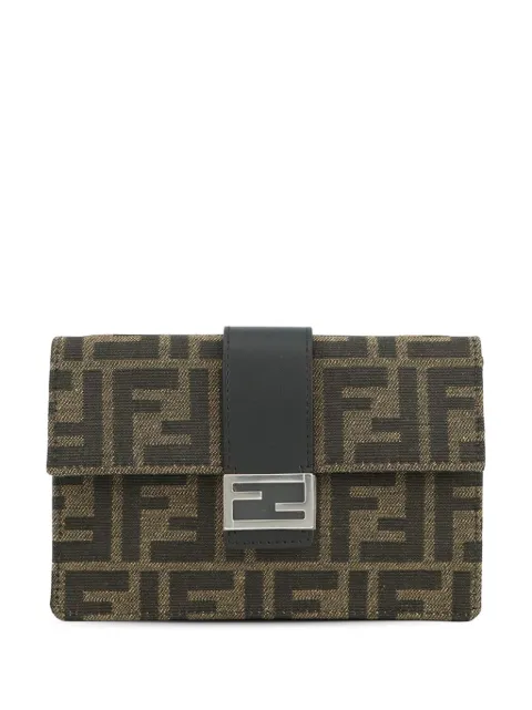 Fendi Pre-Owned 2010-2025 Zucca Canvas Convertible Baguette Pouch crossbody bag