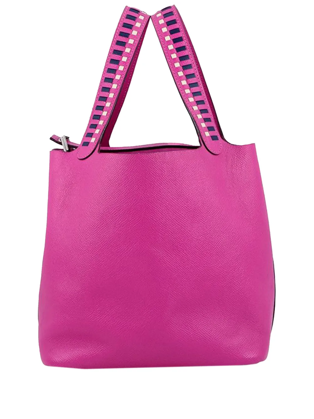 Hermès Pre-Owned 2018 Epsom Tressage Picotin Lock 22 handbag - Pink