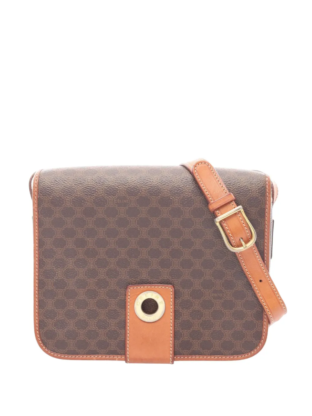 Celine Pre-Owned sac à bandoulière en toile enduite Macadam 20e siècle | marron | Image 1