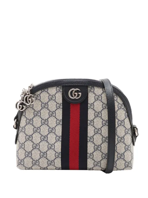 Gucci Pre-Owned 2016-2025 Small GG Supreme Ophidia Dome crossbody bag