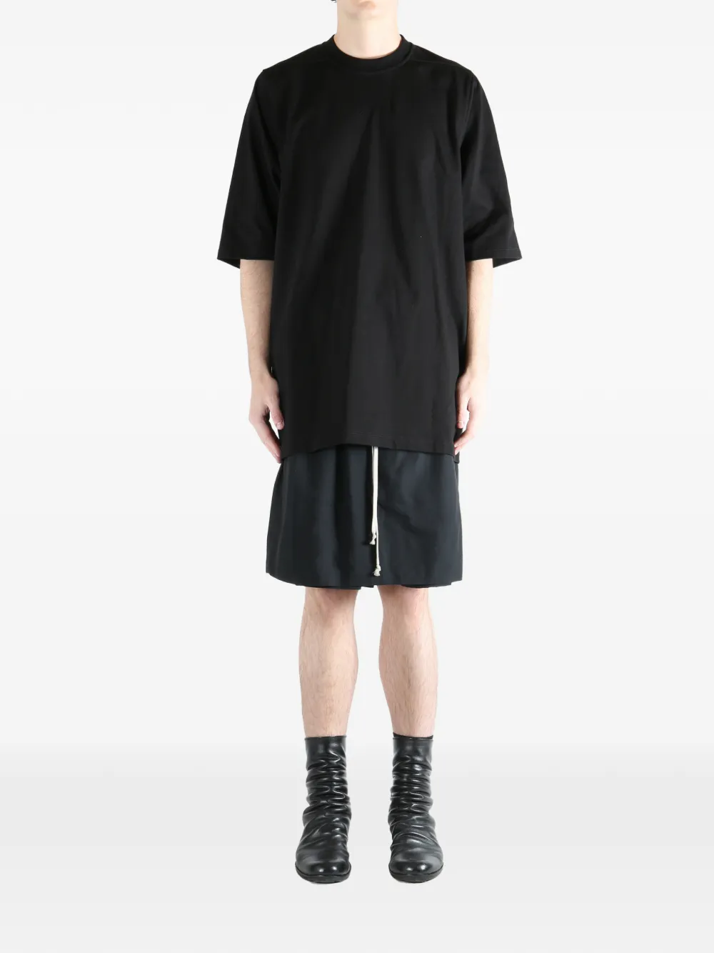 Rick Owens short-sleeve T-shirt - Zwart