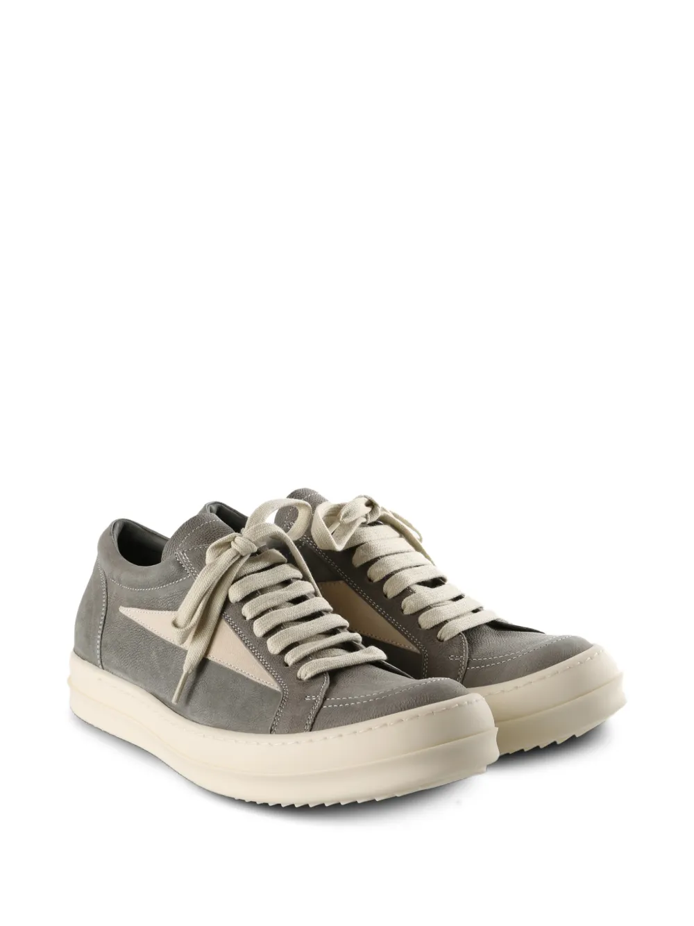 Rick Owens panelled sneakers - Grijs