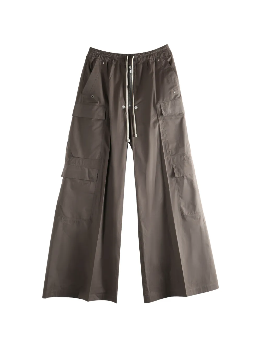 Rick Owens cargo drawstring-waist trousers - Marrone