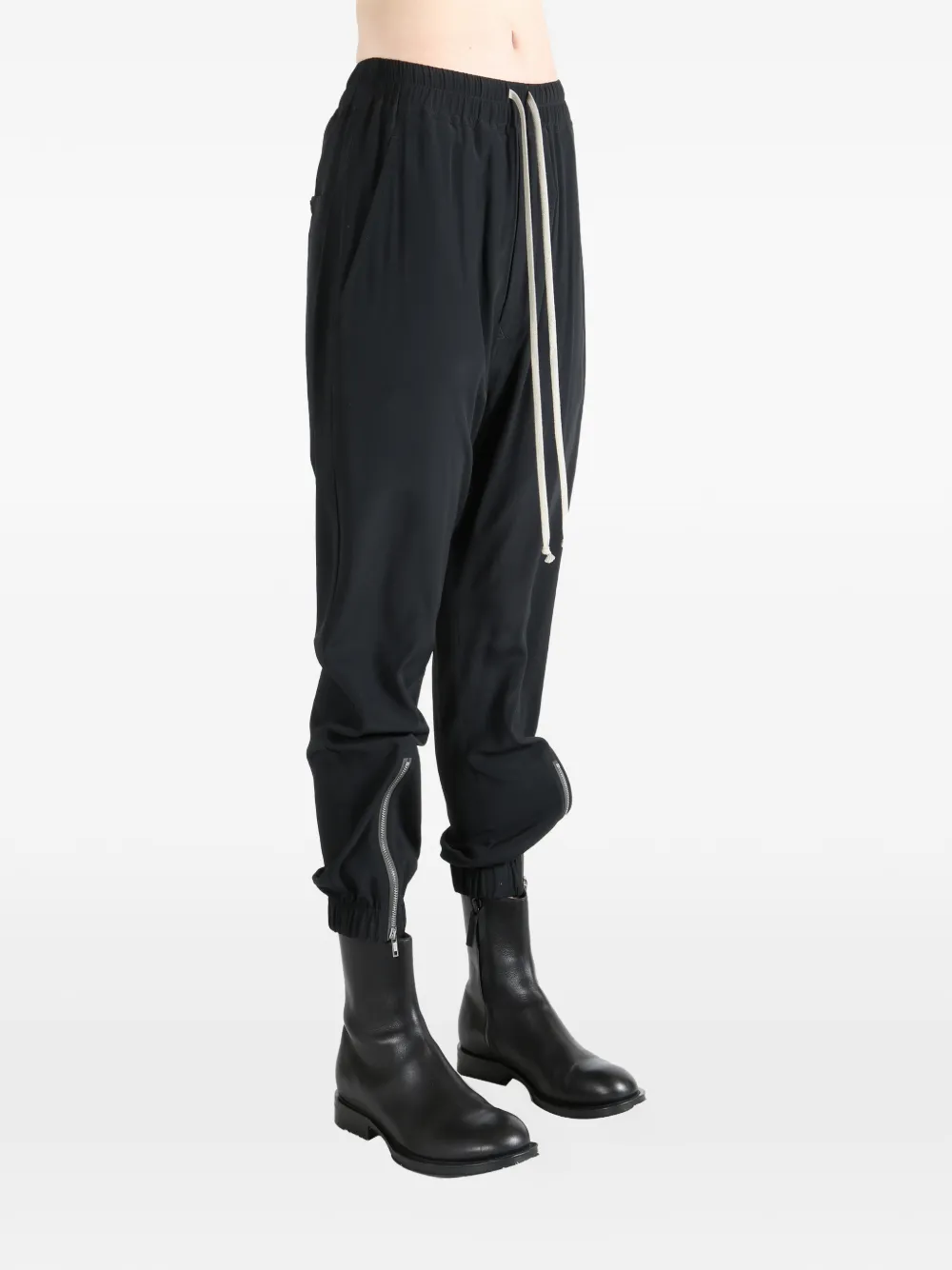 Rick Owens Tecuatl trainingsbroek met trekkoord Zwart