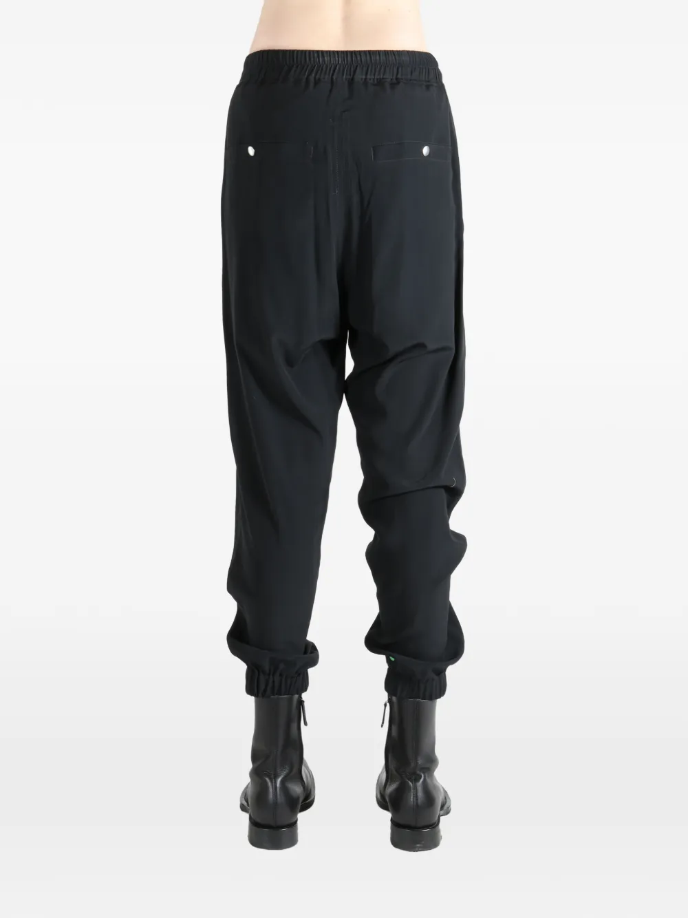 Rick Owens Tecuatl trainingsbroek met trekkoord Zwart