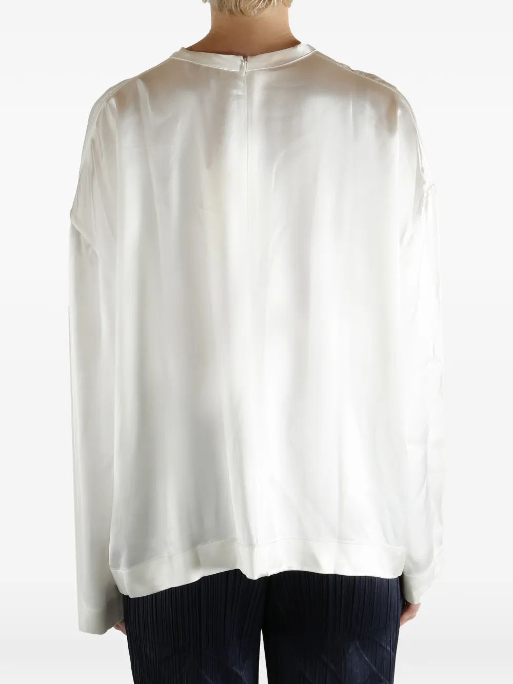 TOTEME Asymmetrische top Wit