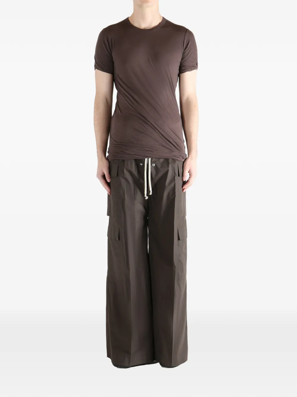 Rick Owens organic-cotton T-shirt - Bruin