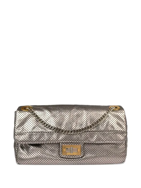 CHANEL Pre-Owned 2007 Mademoiselle-lock perforated chain shoulder bag
