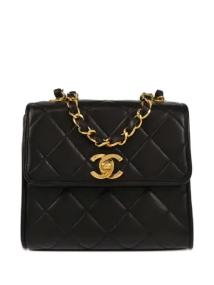 CHANEL Pre-Owned フル フラップ ショルダーバッグ | ブラック