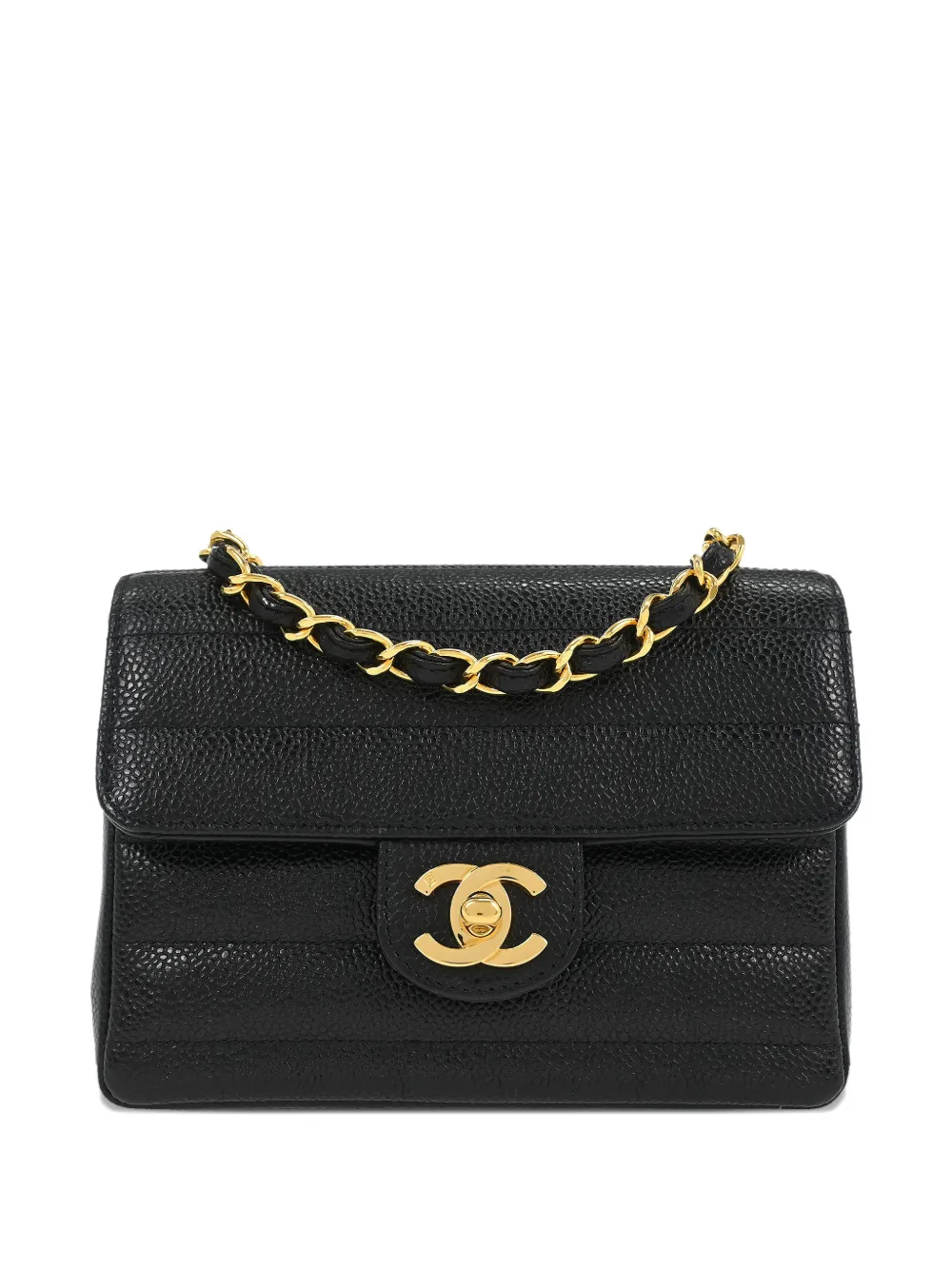 CHANEL Pre-Owned Borsa a spalla Classic Flap mini 1995 - Nero