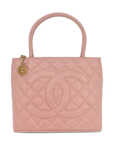 CHANEL Pre-Owned 2003 Medallion diamond-quilted tote bag