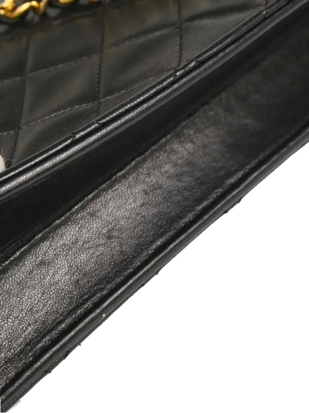 1989-1991 Quilted Two-Way Chain Tote Bag