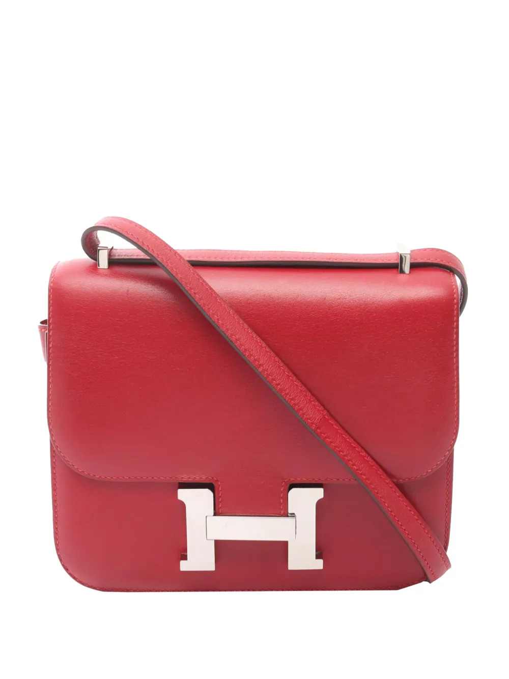 Hermès Pre-Owned 2017 Mini Epsom Constance III 18 shoulder bag | Red | Image 1