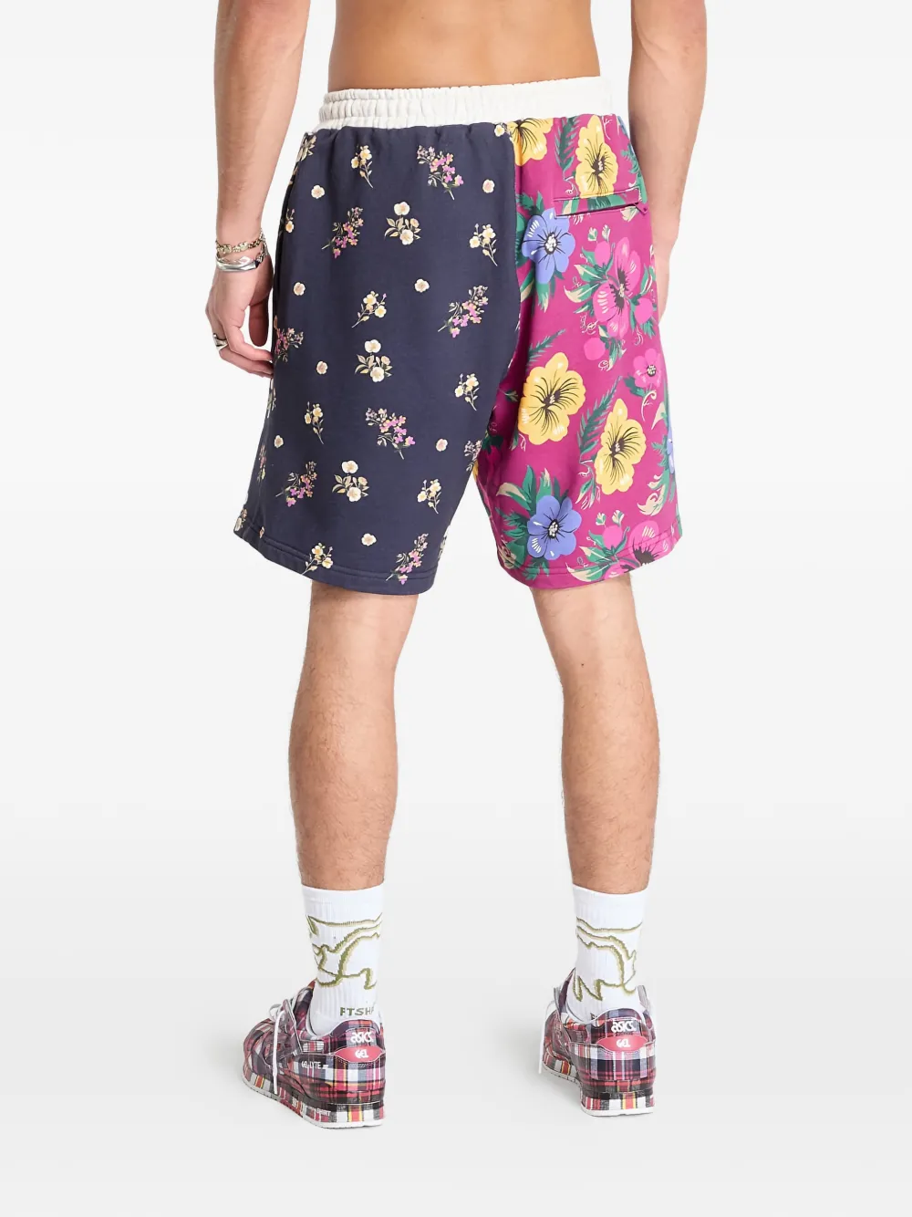 PATTA floral-print patchwork track shorts | Track & Running Shorts | Image 2
