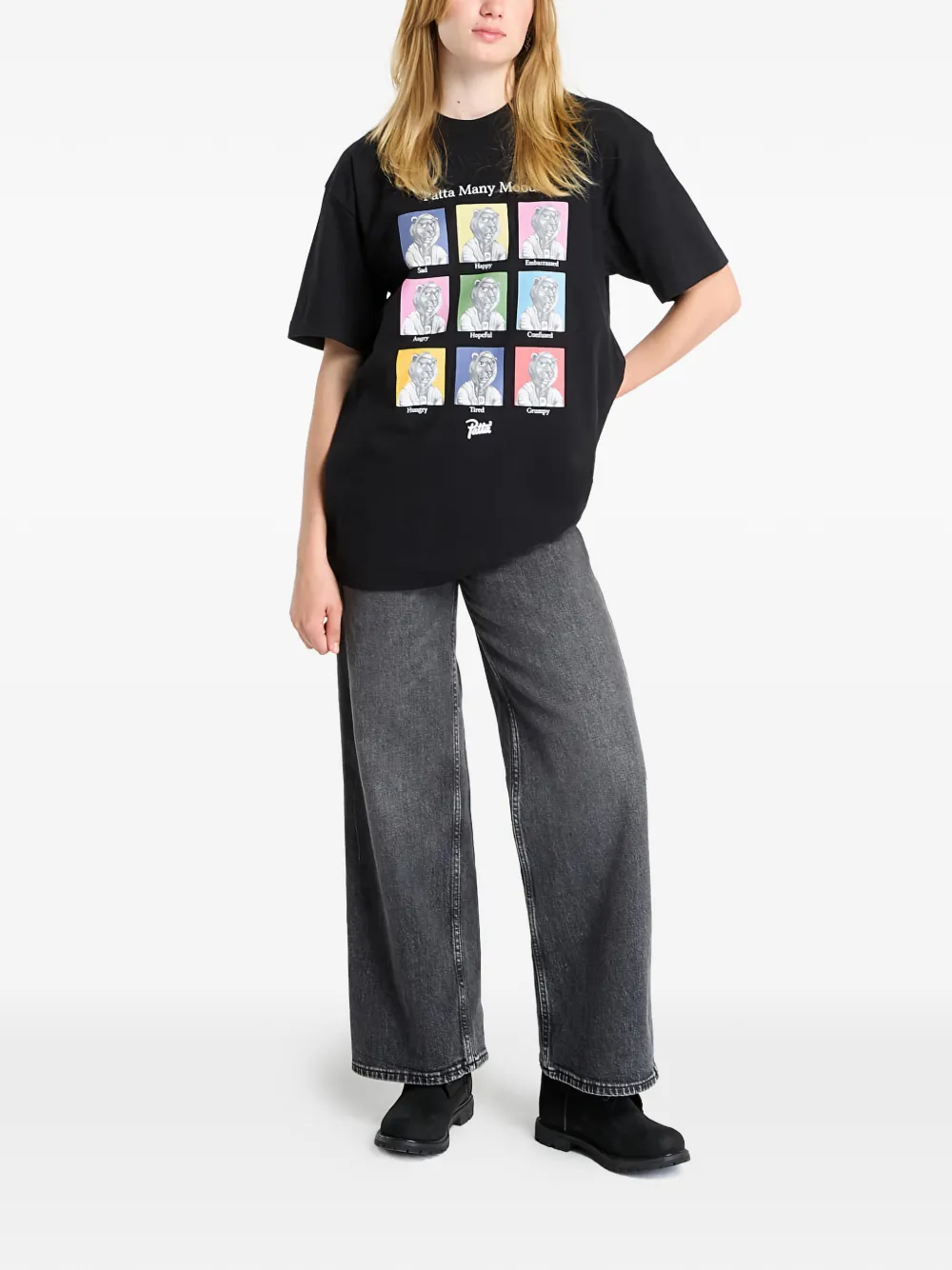 PATTA graphic T-shirt - Nero