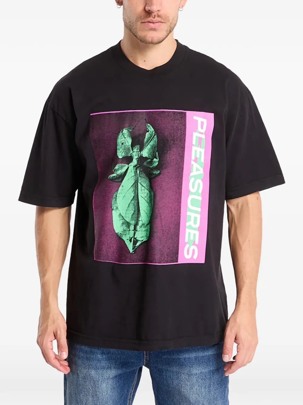 Pleasures グラフィック Tシャツ | ブラック | Image 1