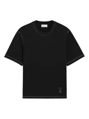 Proenza Schouler White Label Scuba Cropped Jersey T-shirt | Black