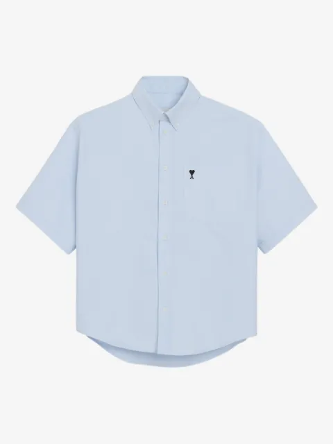 AMI Paris Camicia Ami de Coeur a maniche corte