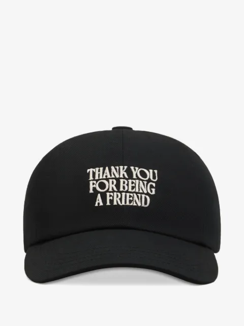 AMI Paris logo-embroidered buckle baseball cap
